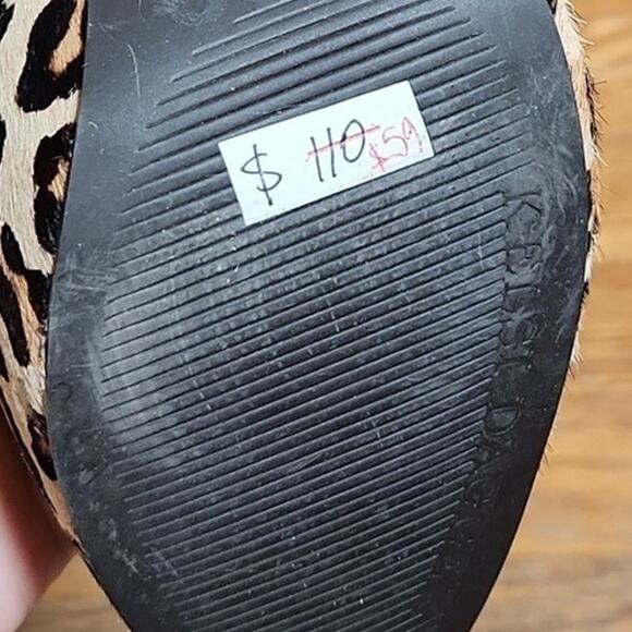KELSI DAGGER Leopard Print Platform Heels, Size 8 - Picture 10 of 12